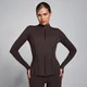 Geacă MP Women's SculptForm cu Fermoar - Cacao