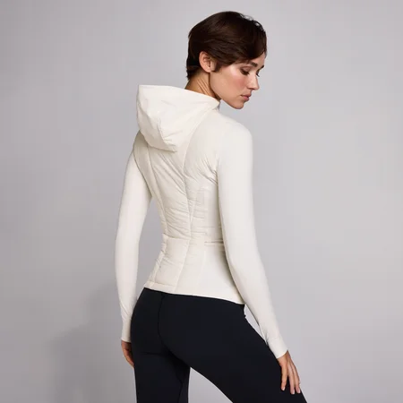 Geacă Hibrid MP Women's SculptForm - Pearl