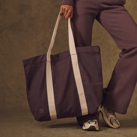 Geantă Tote Bumbac MP X Tatiana Bicoloră - Mocha/Natural