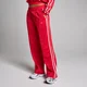 Pantaloni Sport MP Tricot Track cu Picior Drept pentru Femei - Roșu Intens