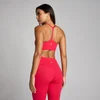 Sutien Sport MP Tempo cu Bretele și Spate Racerback pentru Femei - Roșu Intens