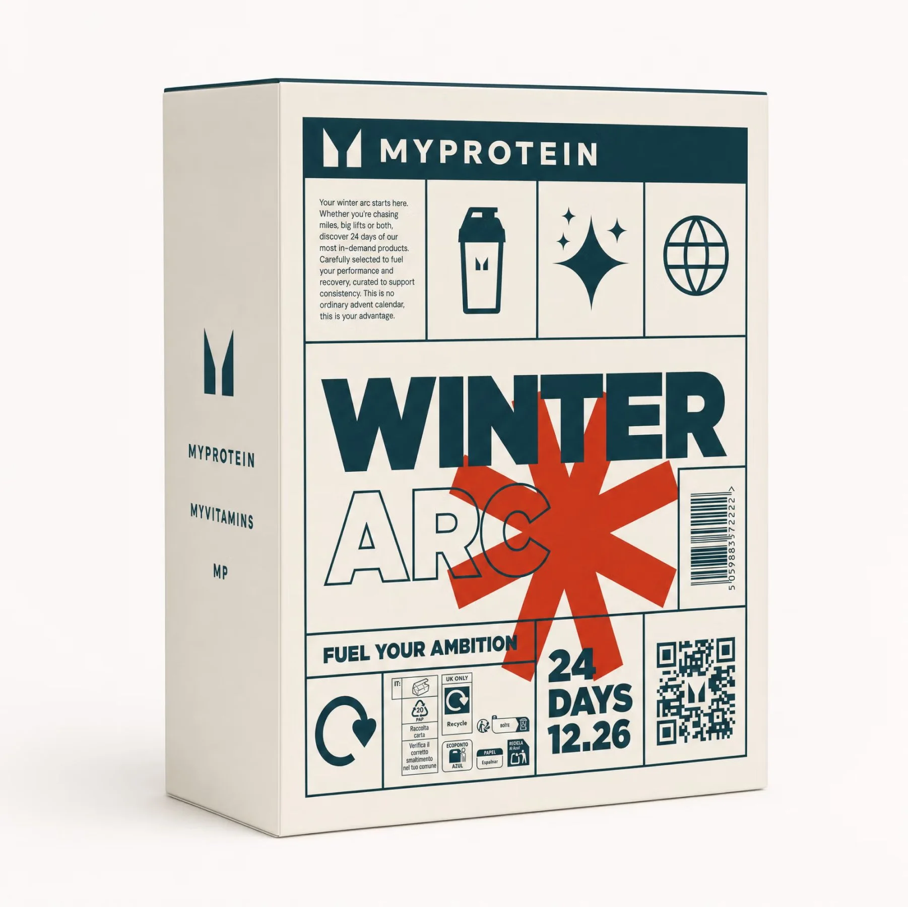 Myprotein Calendar de Advent 2026 Imagine 1