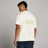 Tricou Grafic MP Men's Hybrid Built For Performance - Alb Vintage