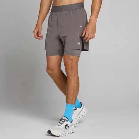 Pantaloni Scurți MP Hybrid Lightweight 5" 2-în-1 pentru Bărbați - Ash Grey