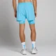 Pantaloni Scurți 2-în-1 Hybrid Lightweight 5" MP pentru Bărbați - Albastru Cerulean
