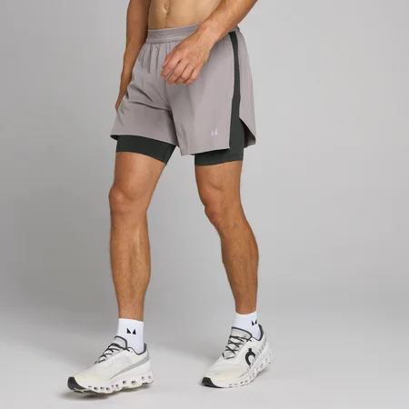 Pantaloni Scurți 2-în-1 Velocity Ultra 5" MP pentru Bărbați - Mushroom