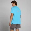 Tricou Hibrid cu Plasă MP pentru Bărbați - Albastru Cerulean