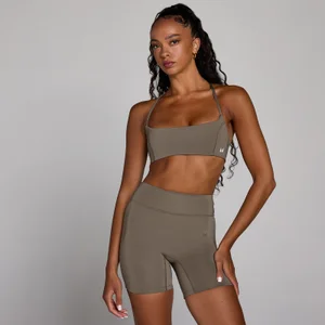 Sutien Sport MP cu Spate Deschis pentru Femei - Espresso - Size XS