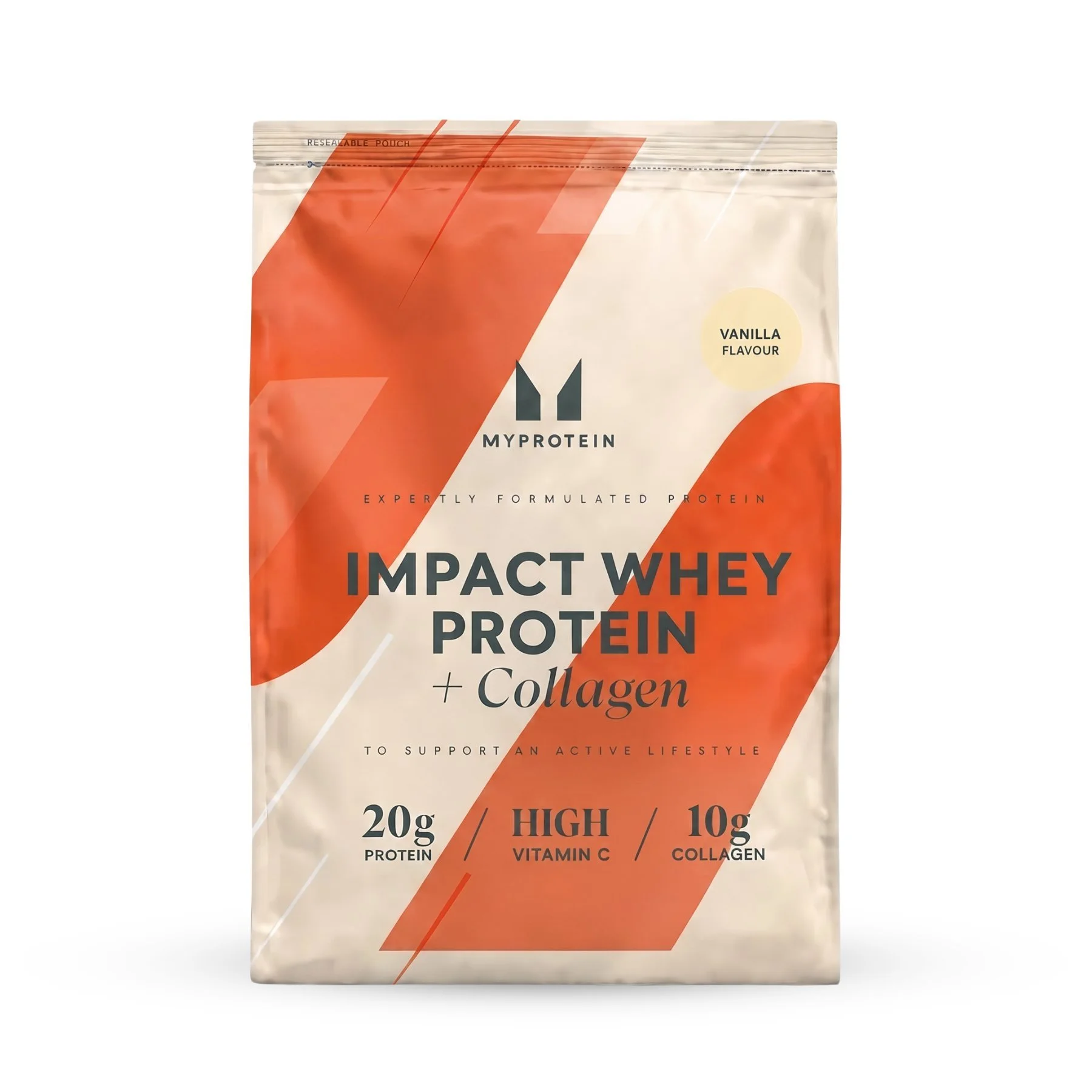 Impact Whey Protein + Collagen - 750g - 30servings - Vanilie Imagine 1