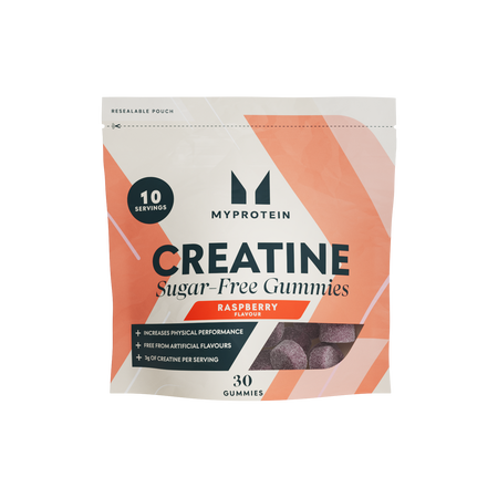 Gummies cu Creatină fără Zahăr - 30 Gummies - 10servings - Zmeura