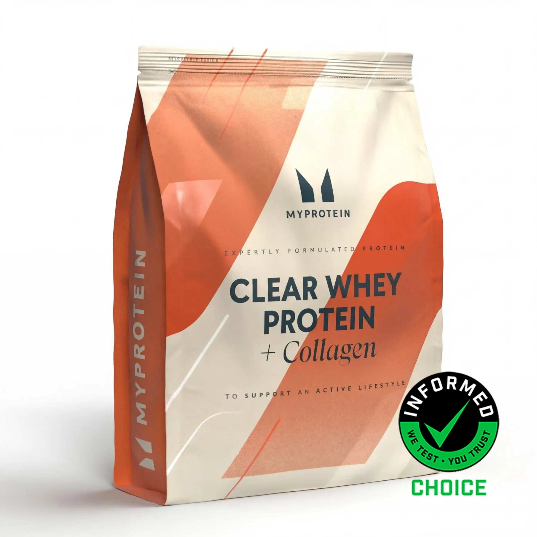 Clear Proteină din Zer + Colagen | 7 Porții - 168g - 7servings - Portocale și Mango Imagine 1