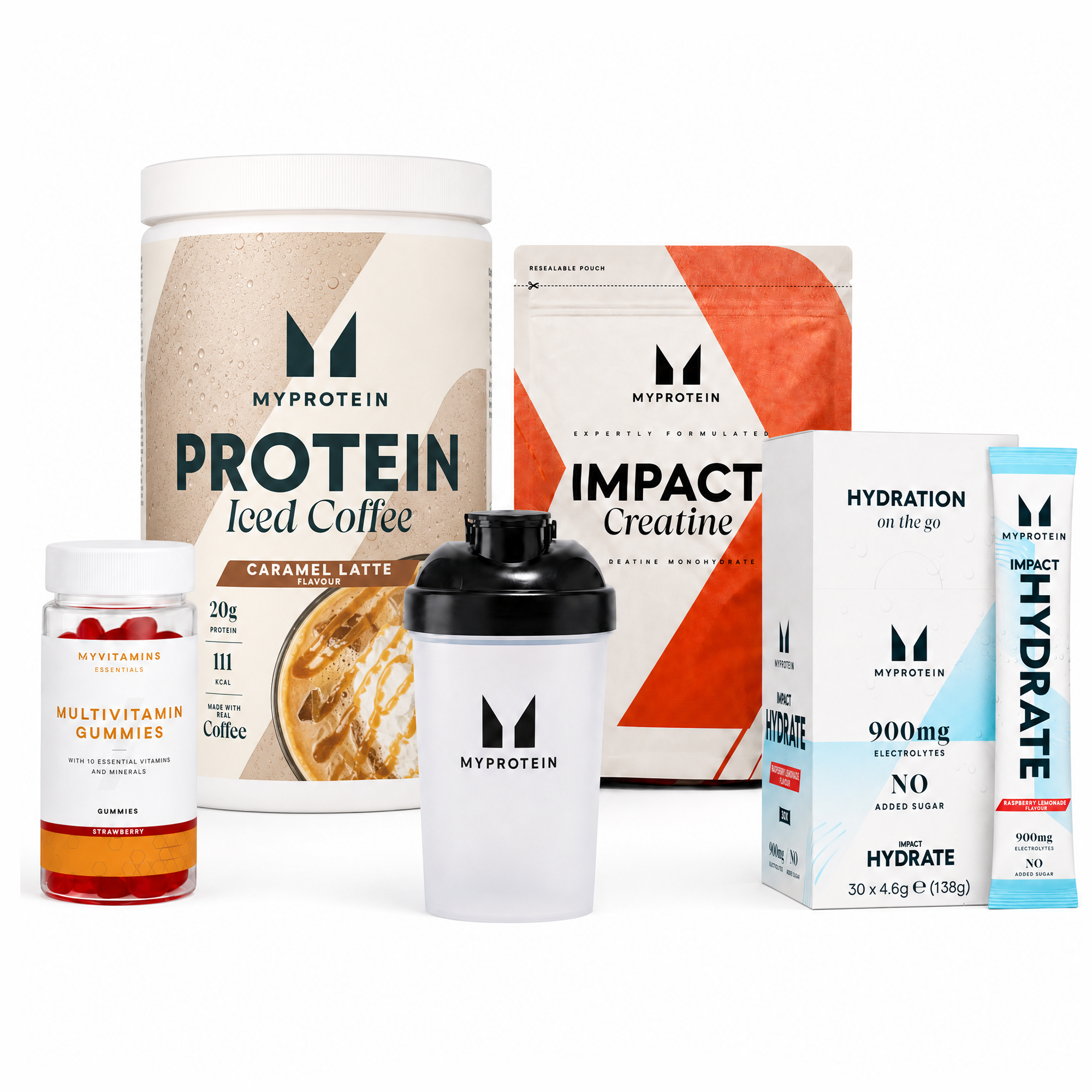 Impact Week Coffee Bundle - Raspberry Lemonade - 20servings - Iced Caramel Latte Imagine 1